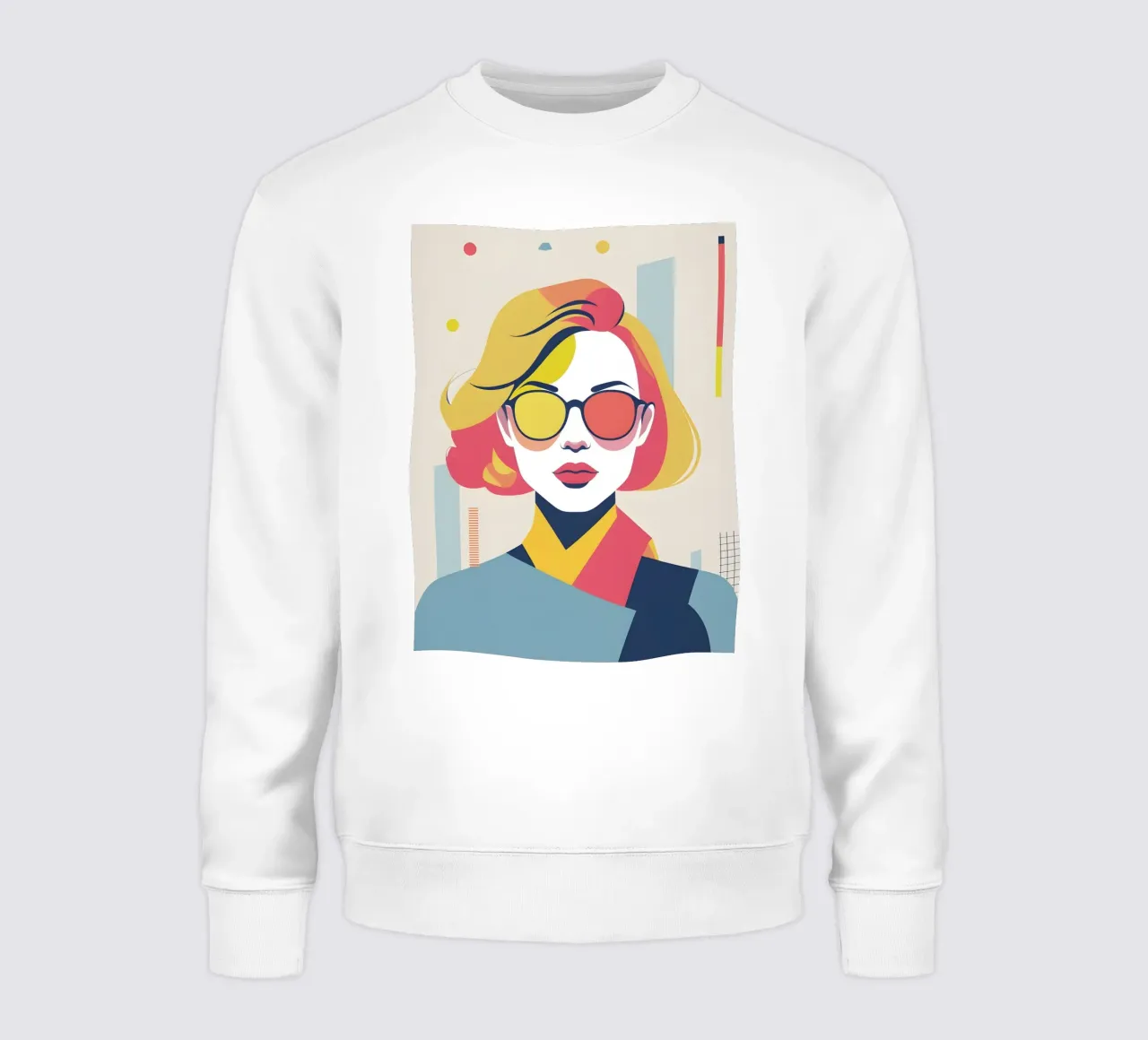 mujer vector pop art sudadera de LIFESTYLE OBJECTS