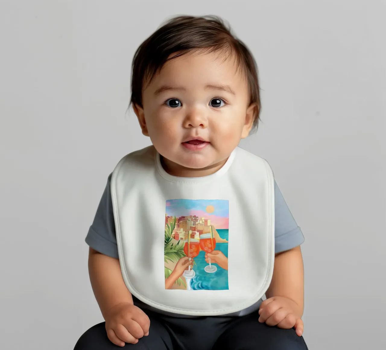 Aperol Sunset bavaglino da cityart