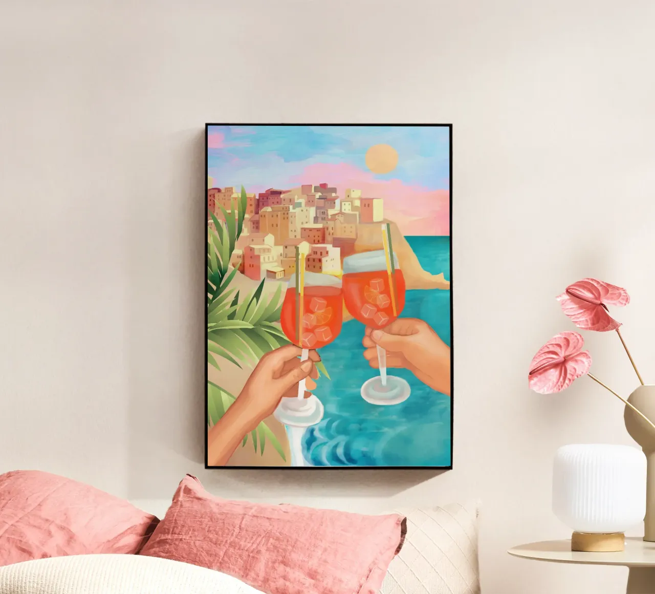 Aperol Sunset plexiglass da cityart