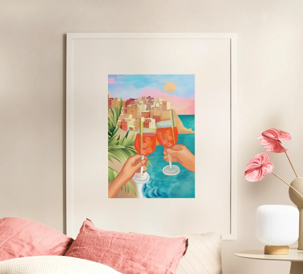 Aperol Sunset poster da cityart