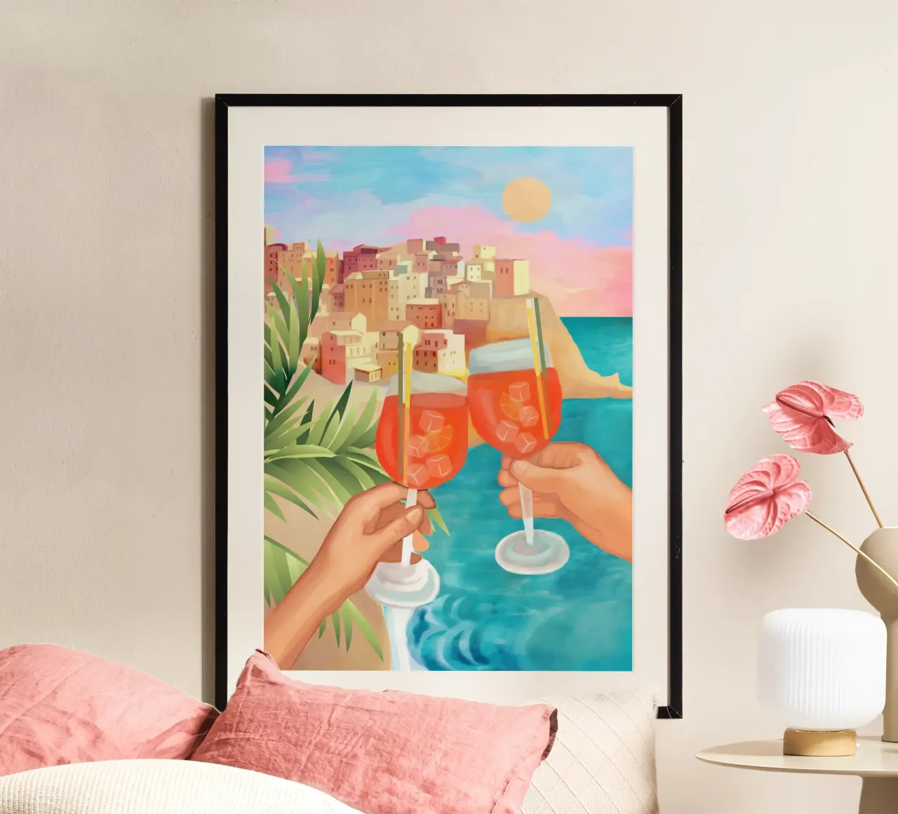 Aperol Sunset poster da cityart