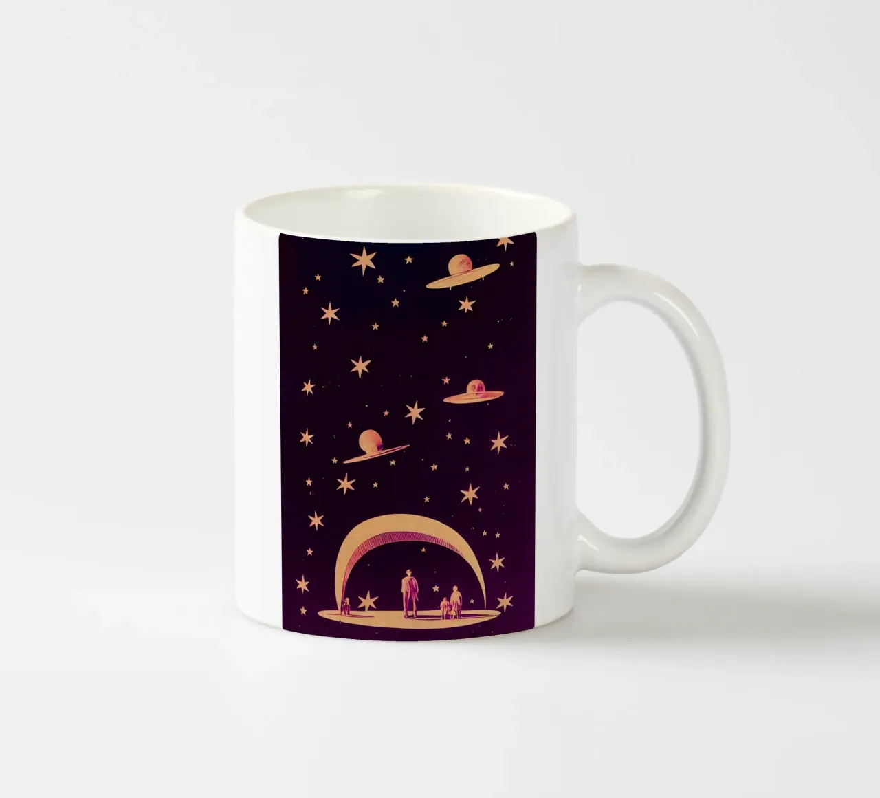 Un sogno galattico tazza in ceramica da Charlotte Gagnon
