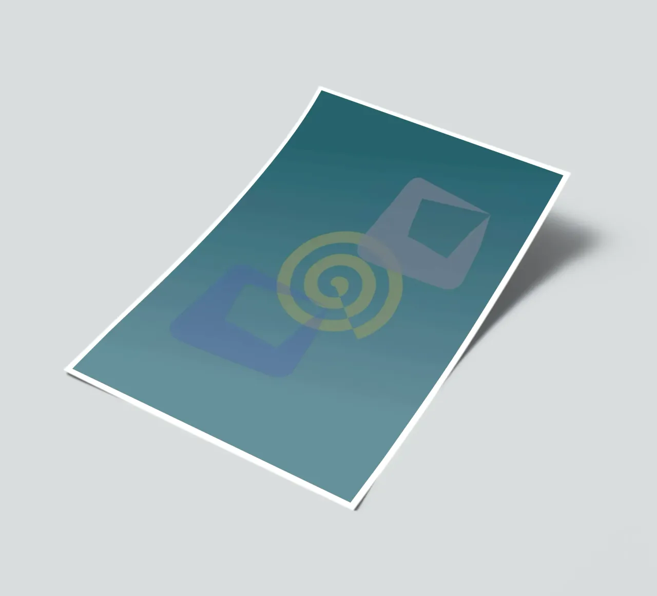 Abstraktes Muster mit Rechtecken und einem Kreis. sticker sheet by Something for you