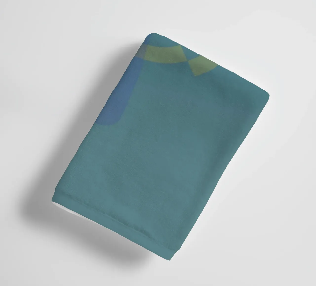Abstraktes Muster mit Rechtecken und einem Kreis. asciugamano da bagno da Something for you