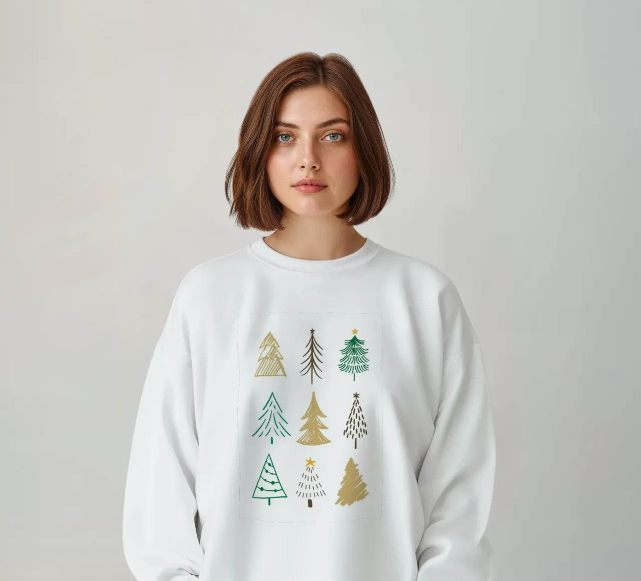 Alberi di Natale felpa da Charlotte Gagnon