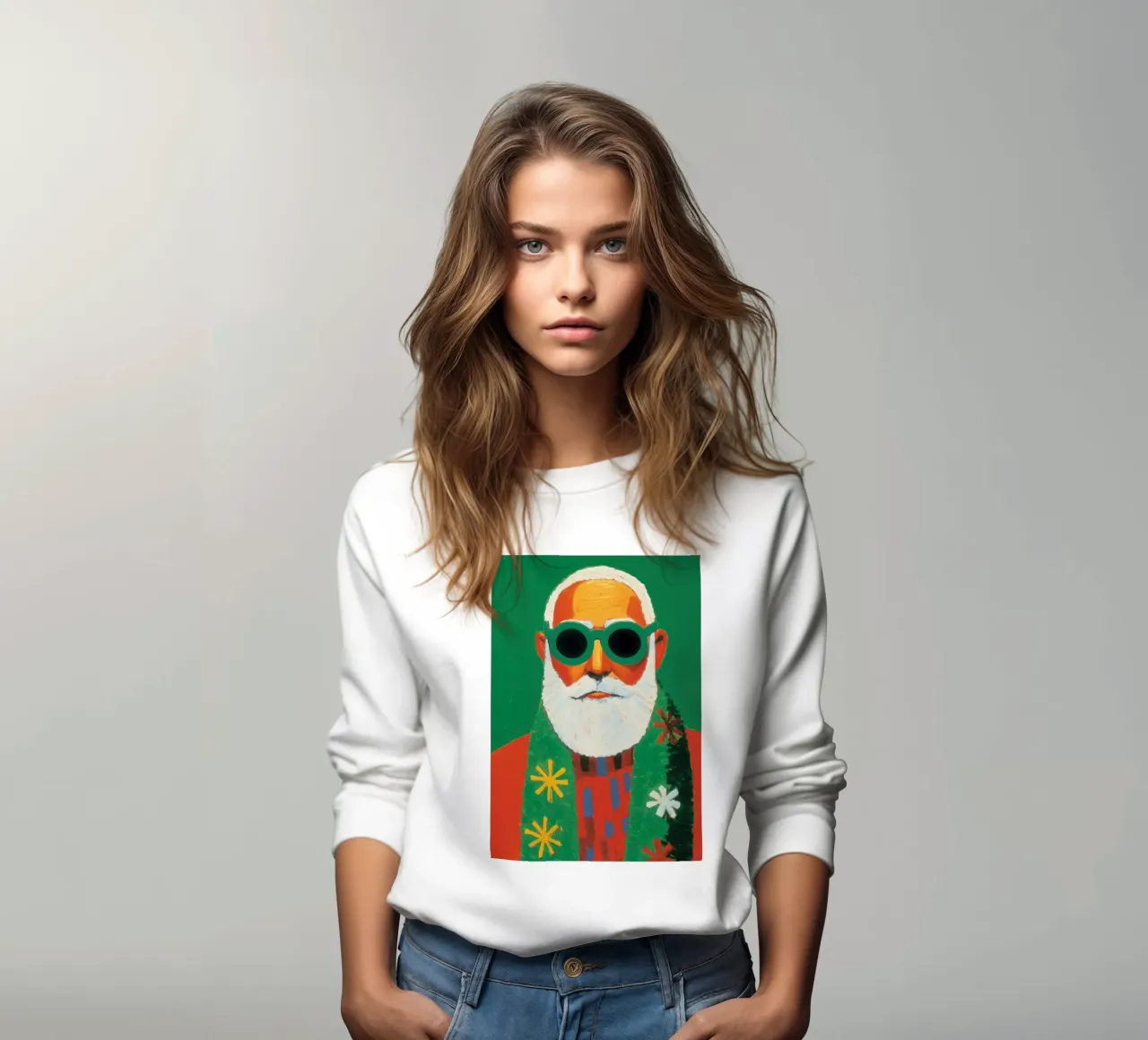 Babbo Natale felpa da Charlotte Gagnon
