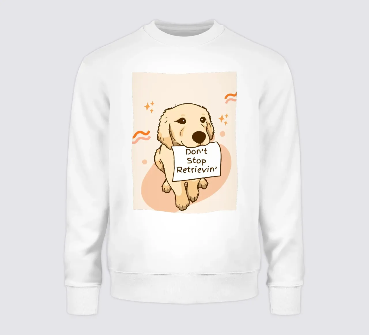 Cartone animato del cane "Don't Stop Retrievin felpa da Liam Johnson
