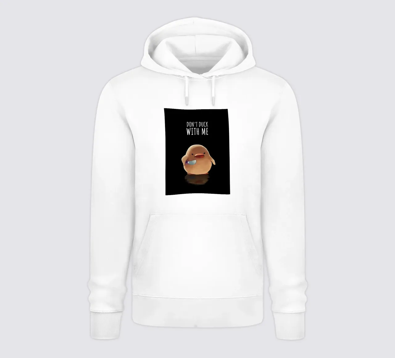 Non fare l'anatra con me felpa con cappuccio da Liam Johnson