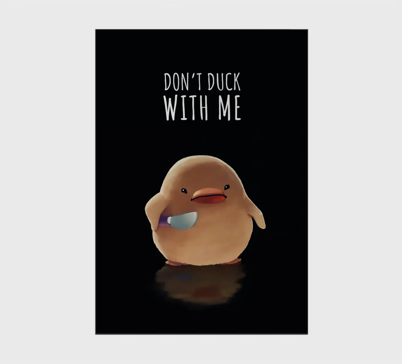 Dont Duck With Me carnet de notes de Liam Johnson