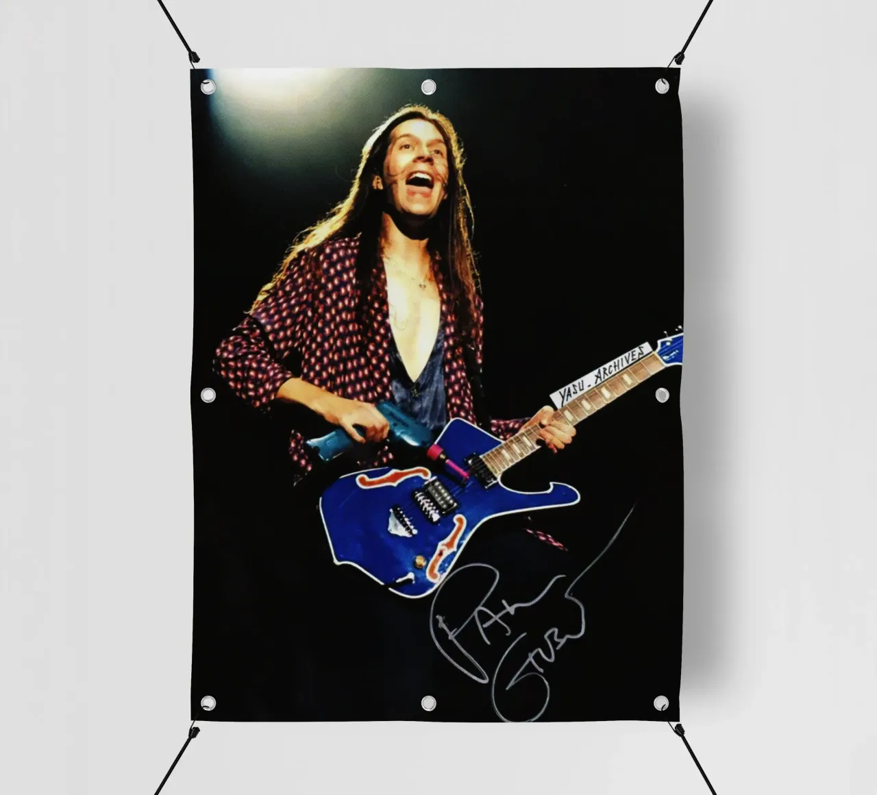 Paul Gilbert telo in pvc da Torres 9