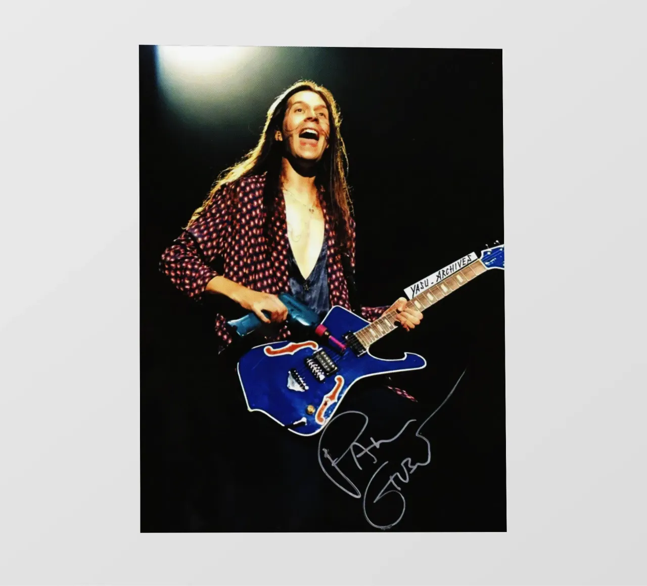 Paul Gilbert telo in pvc da Torres 9