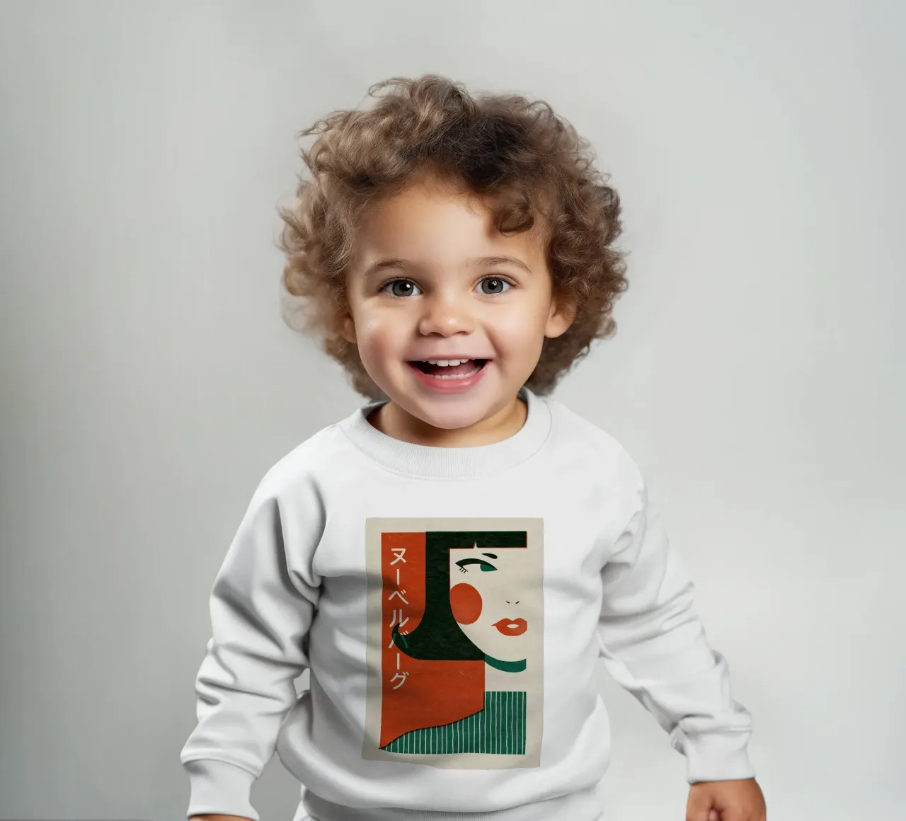 New Wave giapponese felpa neonato da Charlotte Gagnon