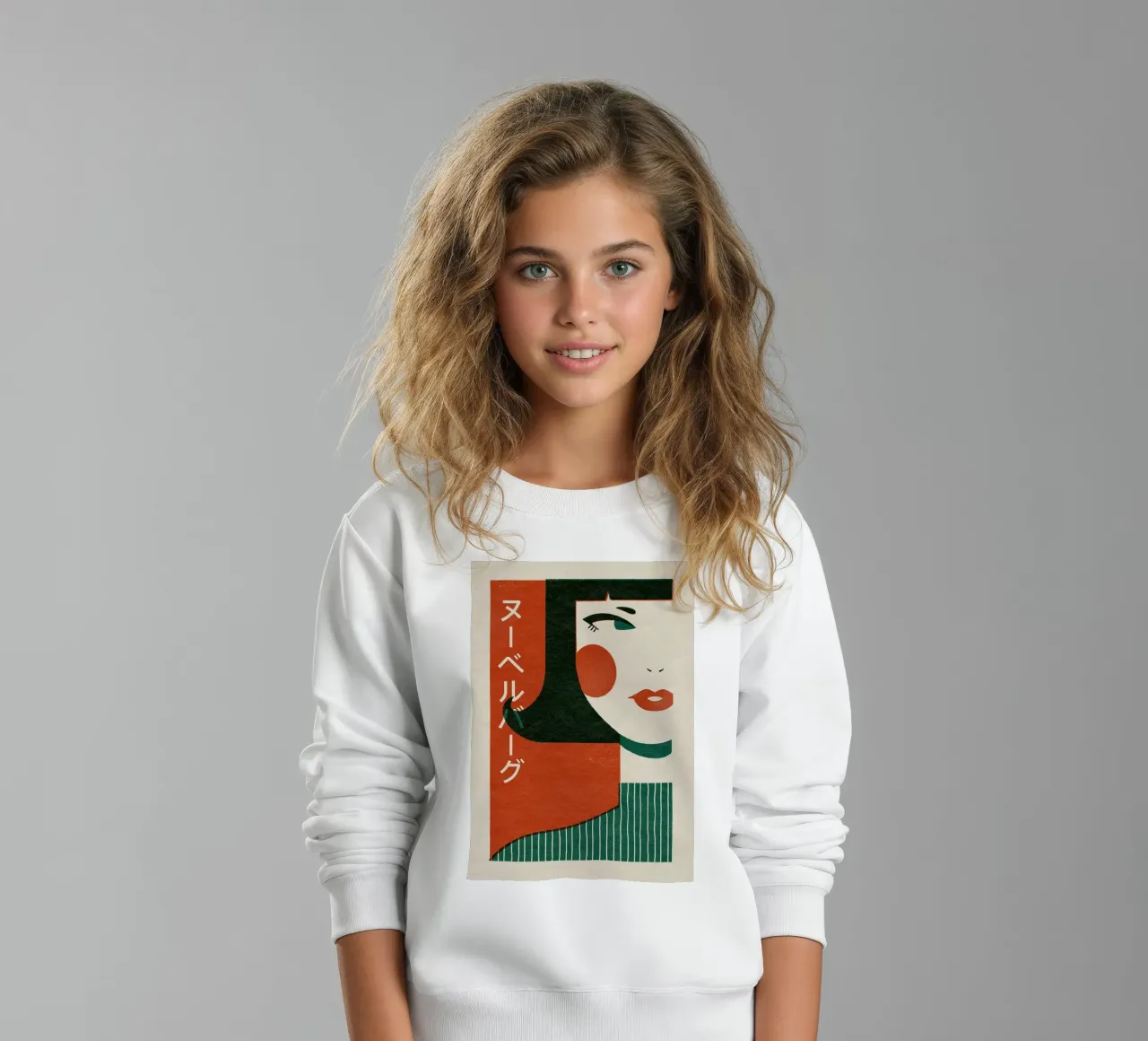 New Wave giapponese felpa bambino da Charlotte Gagnon