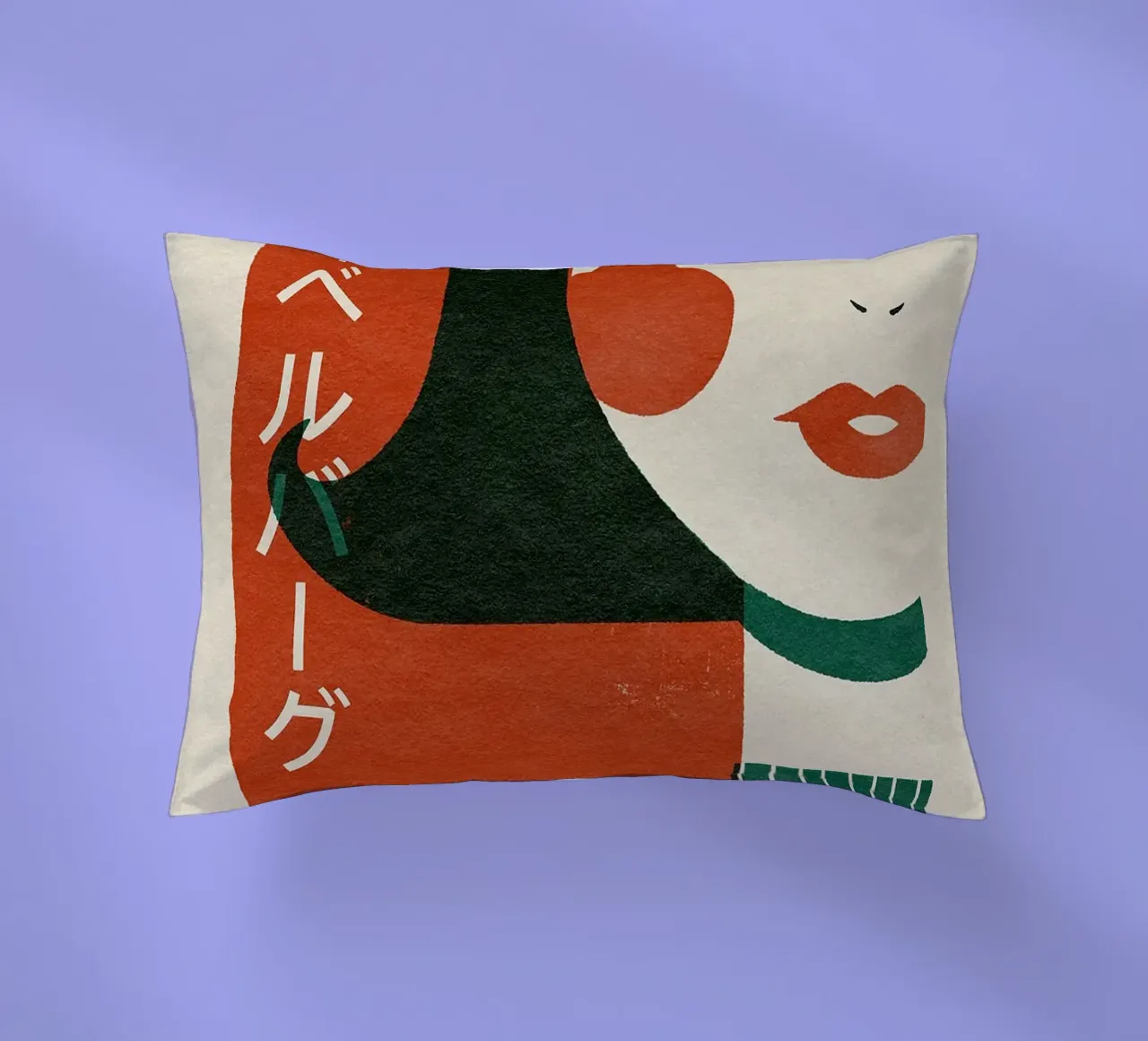 New Wave giapponese cuscino da Charlotte Gagnon