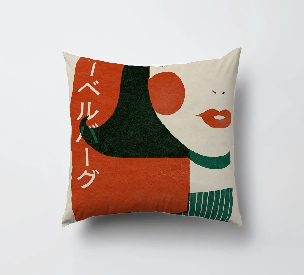 New Wave giapponese cuscino da Charlotte Gagnon