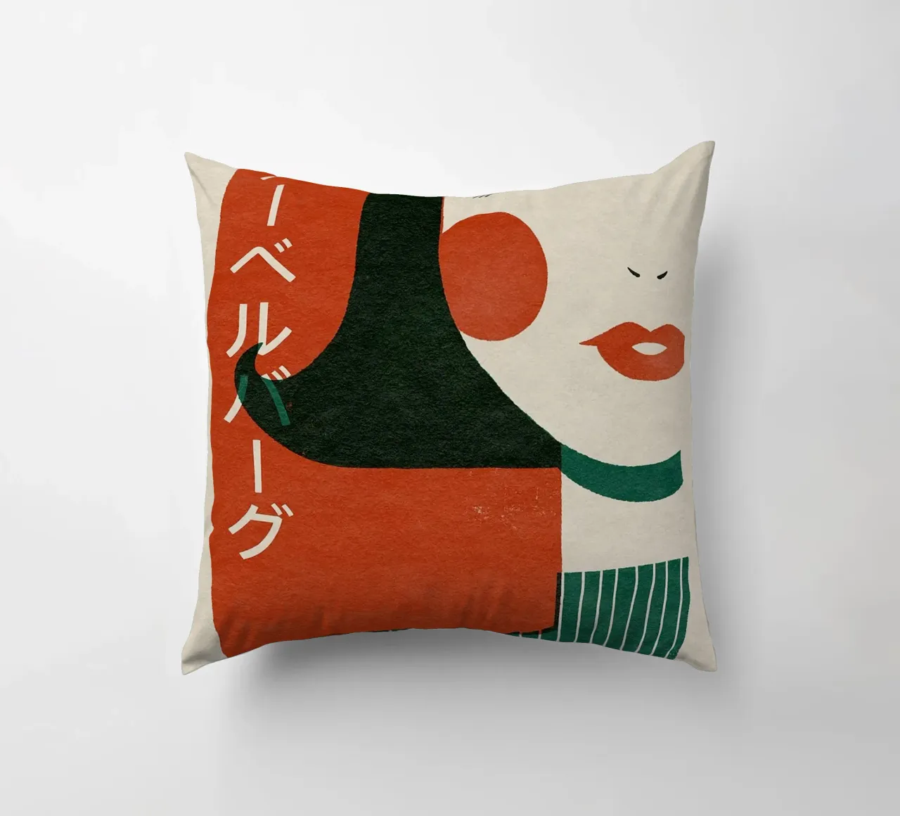 New Wave giapponese cuscino da Charlotte Gagnon