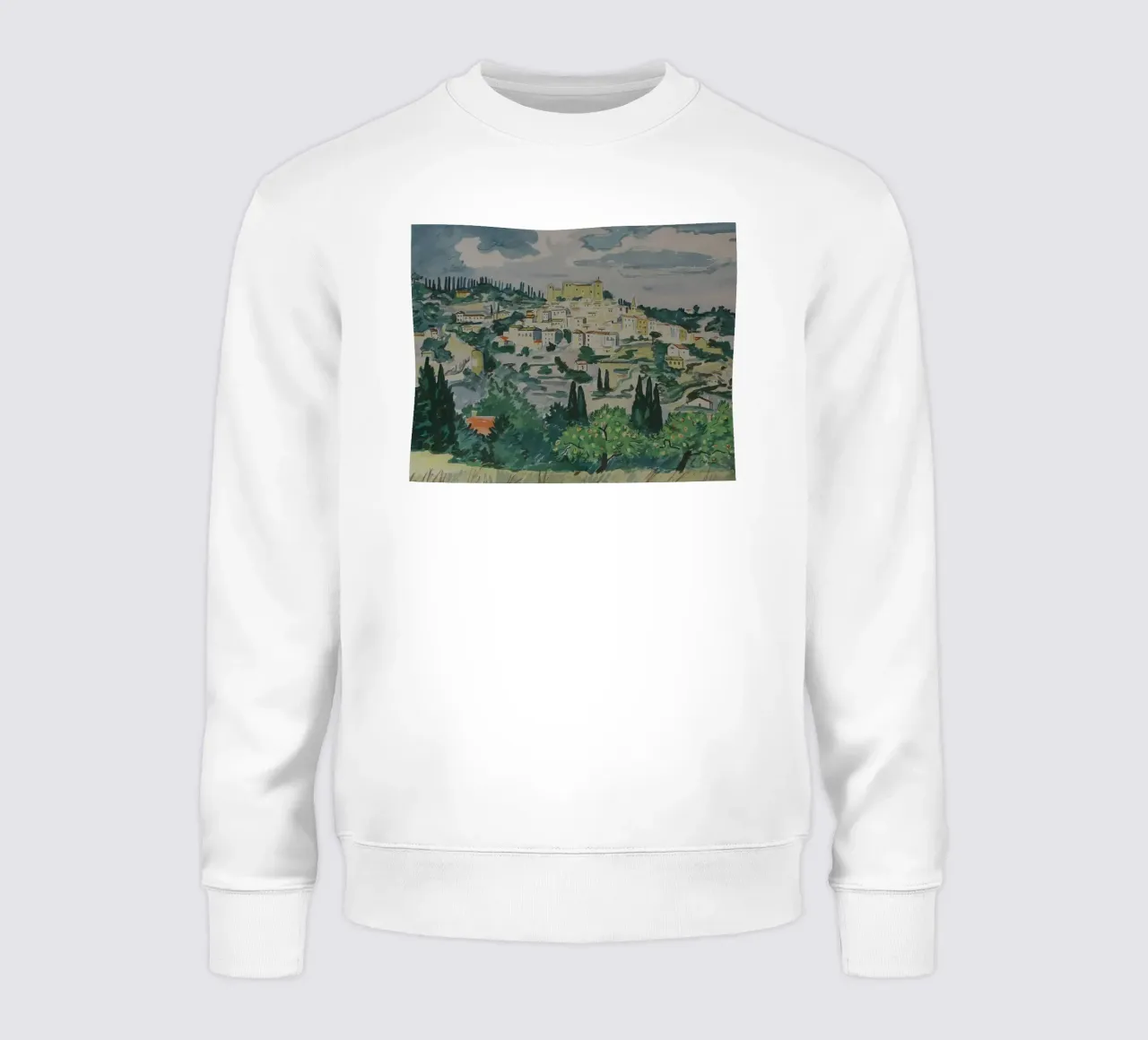 Villaggio con alberi d'arancio felpa da Callaway