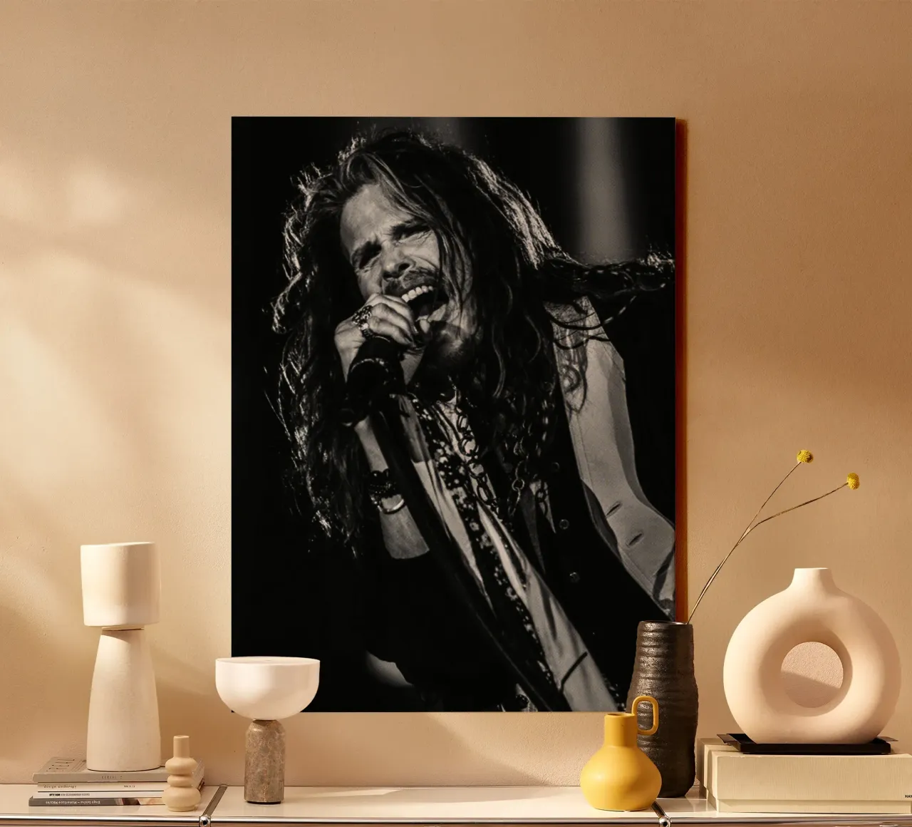 Steven Tyler tela da Torres 9