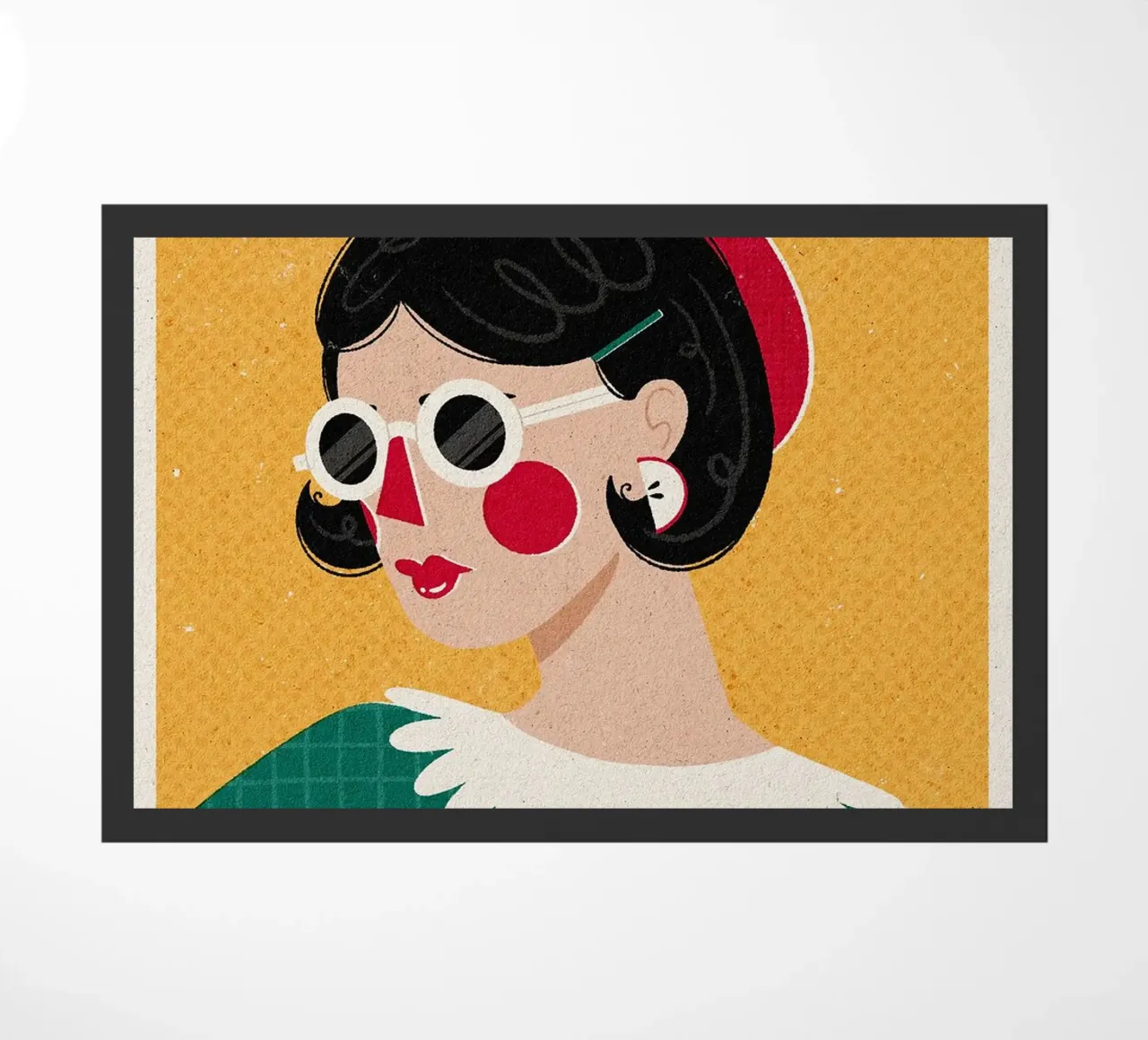 Moda francese La Pomme zerbino da Charlotte Gagnon