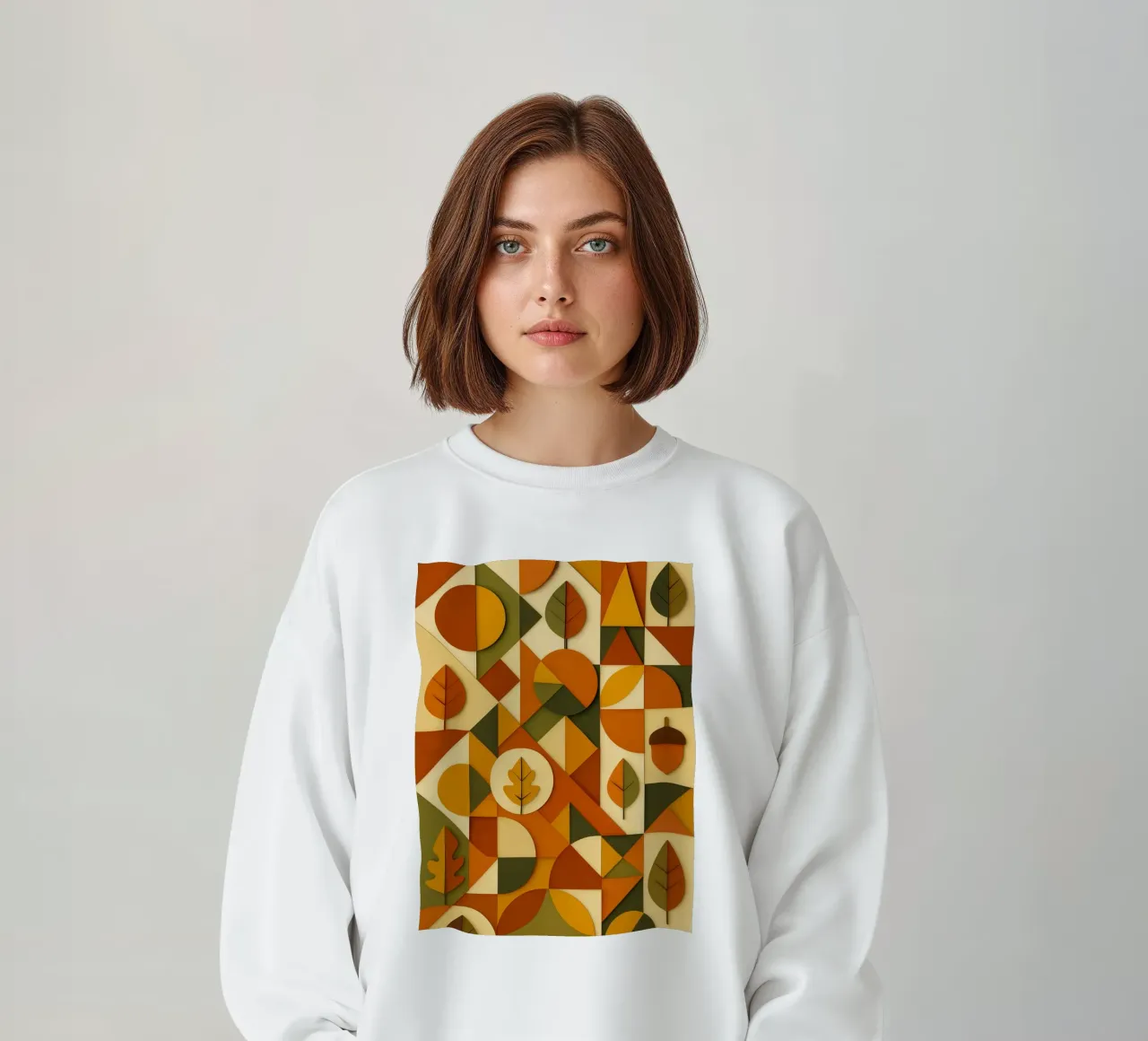 Autunno Autunno Autunno Stile Moderno Metà Secolo felpa da ARTOMATIC