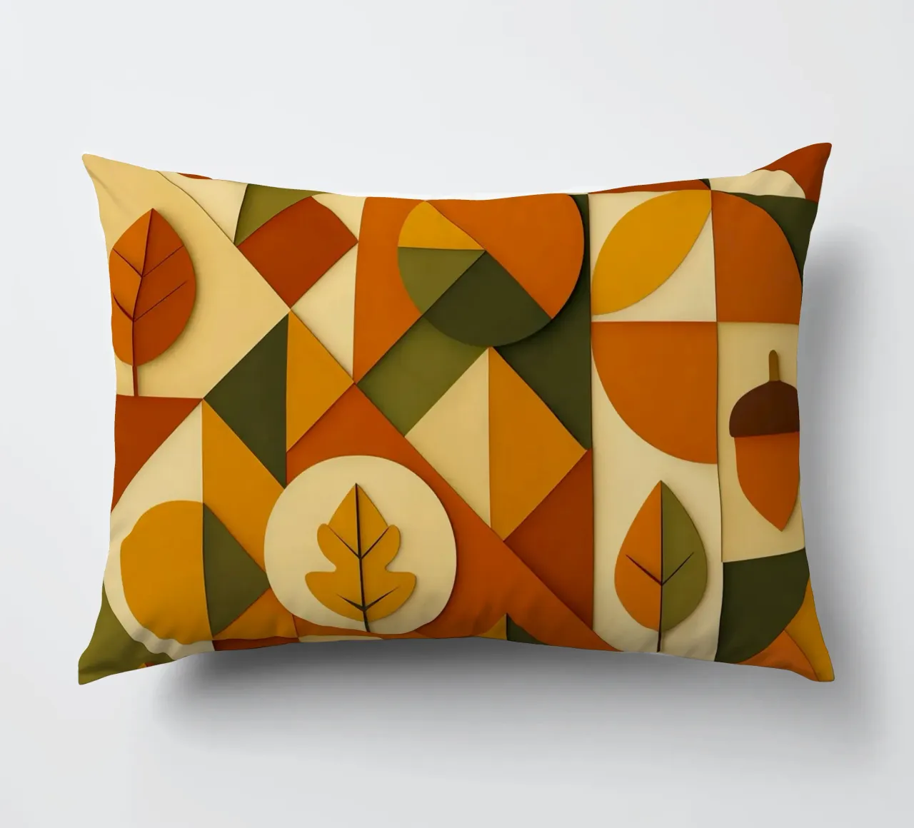 Autunno Autunno Autunno Stile Moderno Metà Secolo cuscino da ARTOMATIC