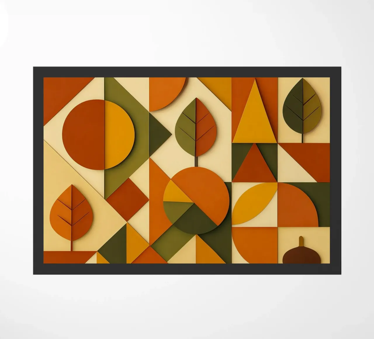 Autunno Autunno Autunno Stile Moderno Metà Secolo zerbino da ARTOMATIC