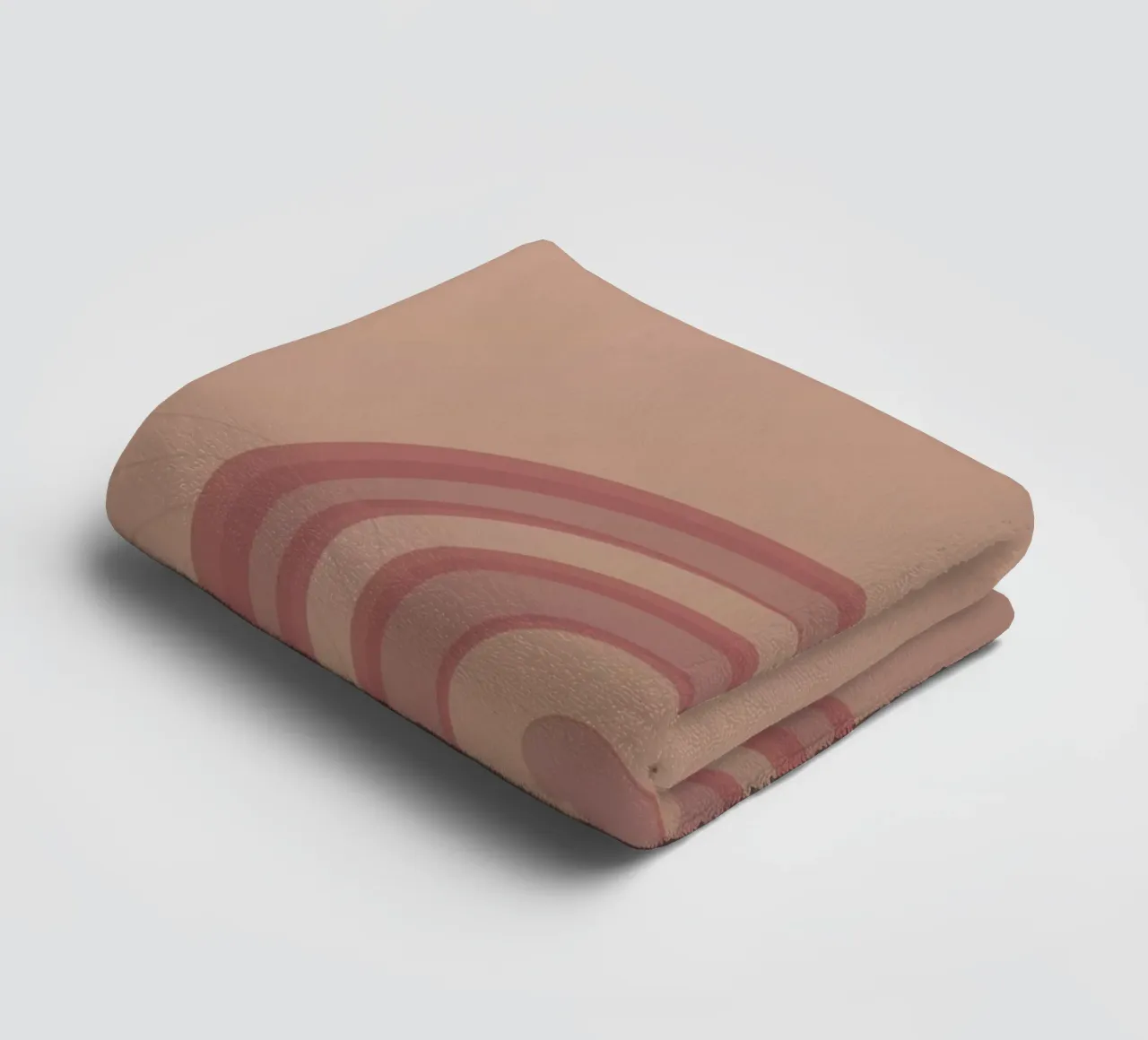 Motivo astratto con cerchi. In rosa, rosa e viola. asciugamano da bagno da Something for you
