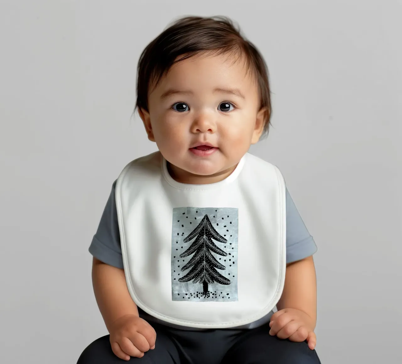 Pine Tree bavaglino da Charlotte Gagnon