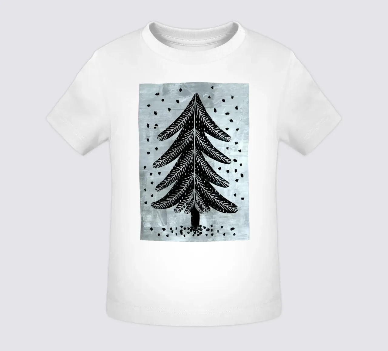 Pine Tree maglietta neonato da Charlotte Gagnon