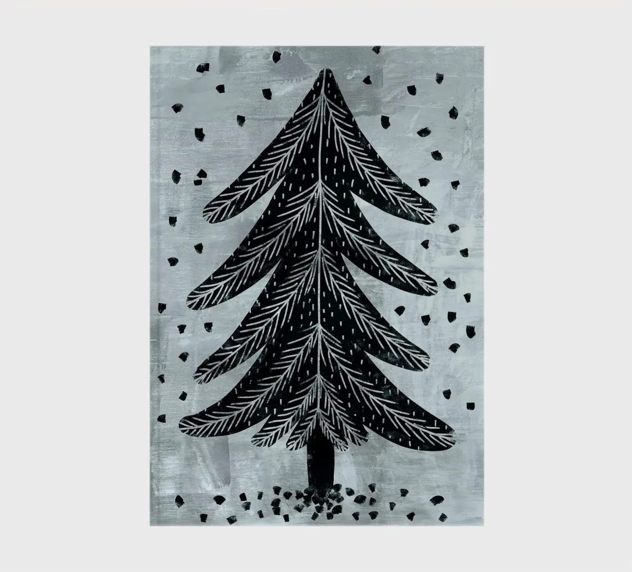Pine Tree notebook by Charlotte Gagnon