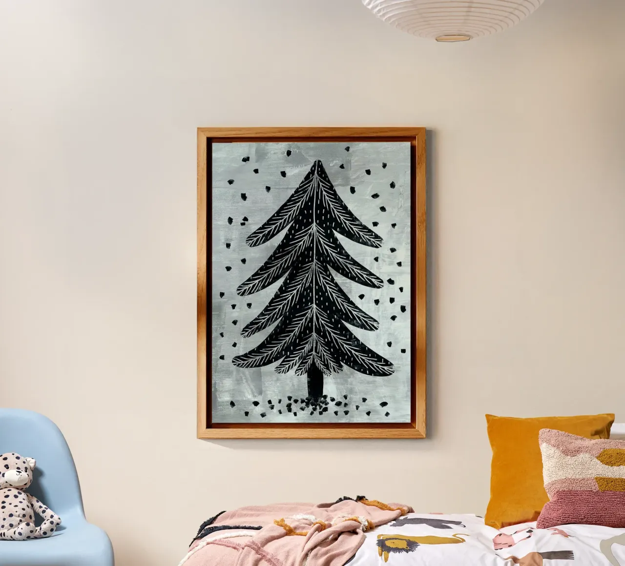 Pine Tree alluminio dibond da Charlotte Gagnon