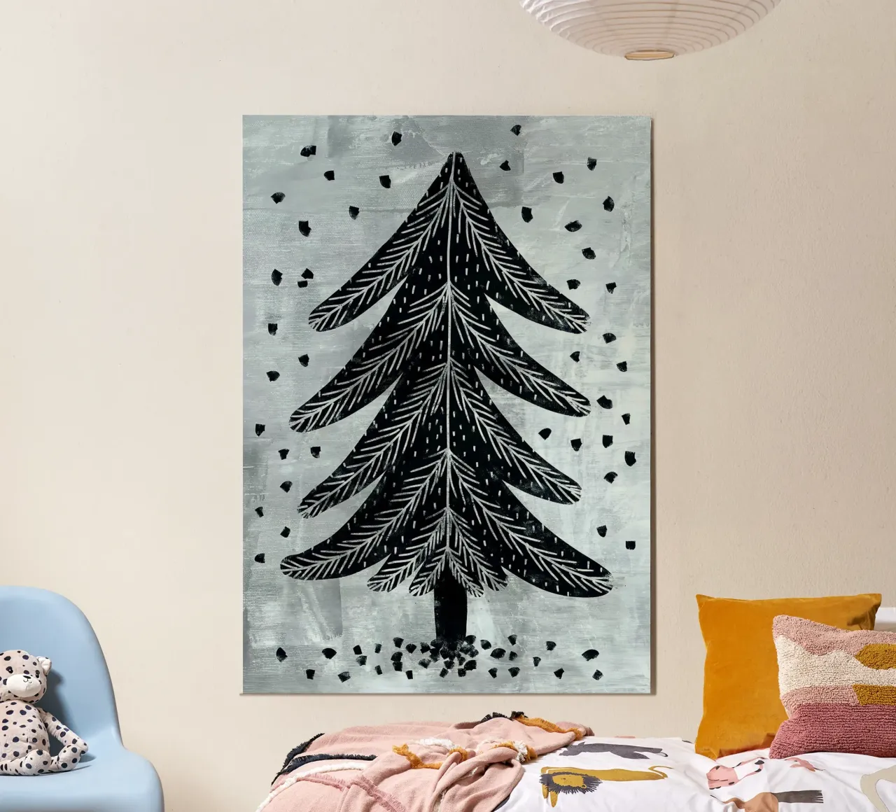 Pine Tree carta hahnemühle da Charlotte Gagnon