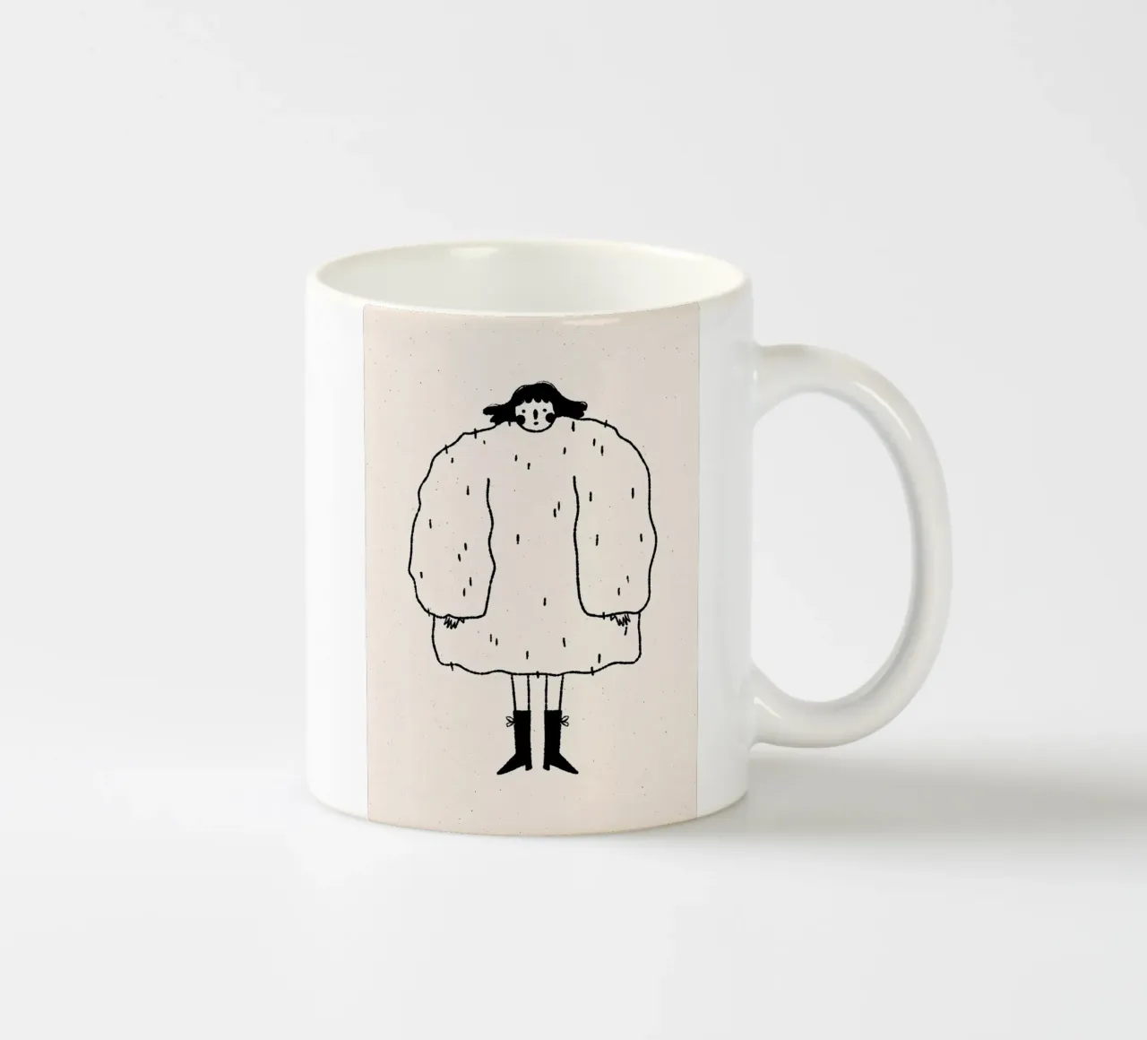 Tempo di maglione tazza in ceramica da Charlotte Gagnon