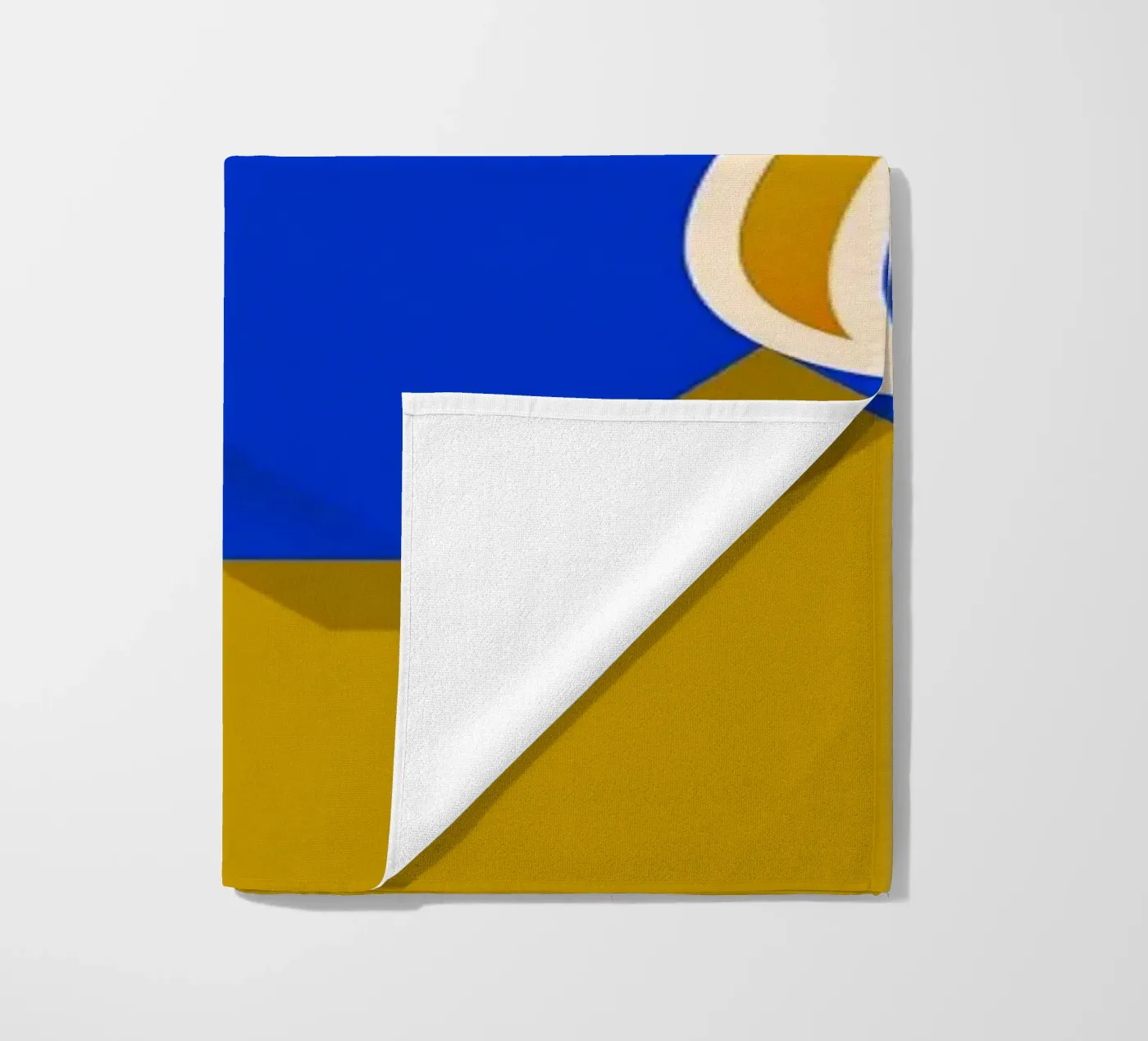 M letter script serviette de plage de Glettering