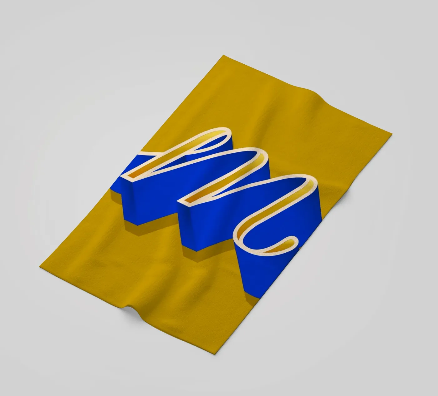 M letter script telo mare da Glettering