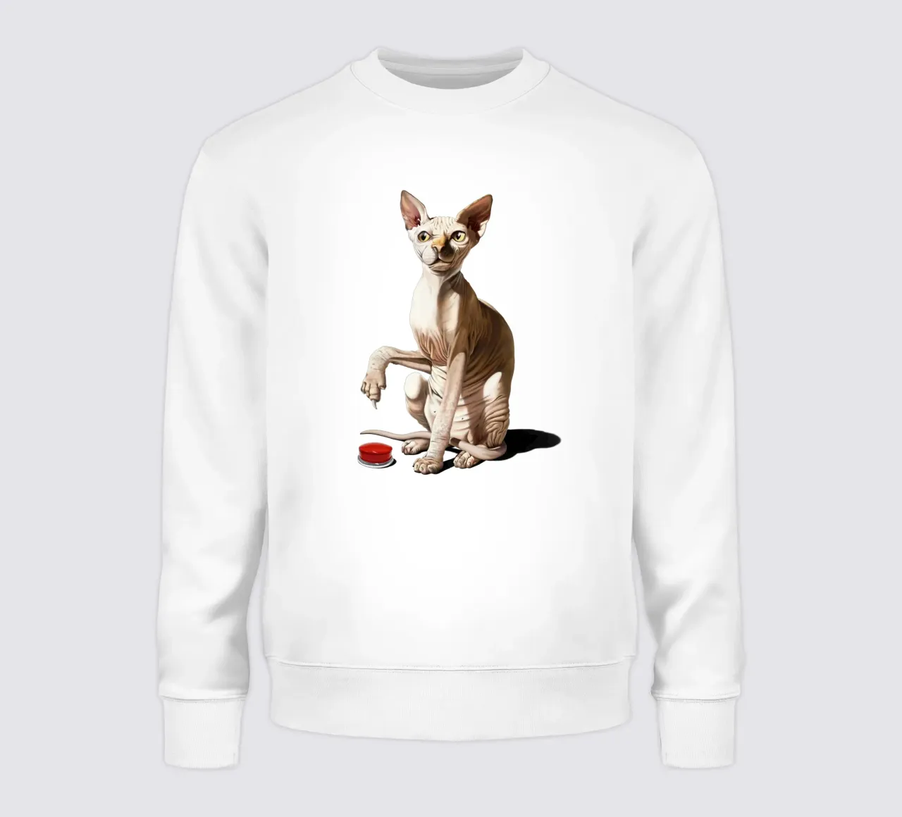 Cat-astrophe (Coloured) felpa da Rob Art | Illustration
