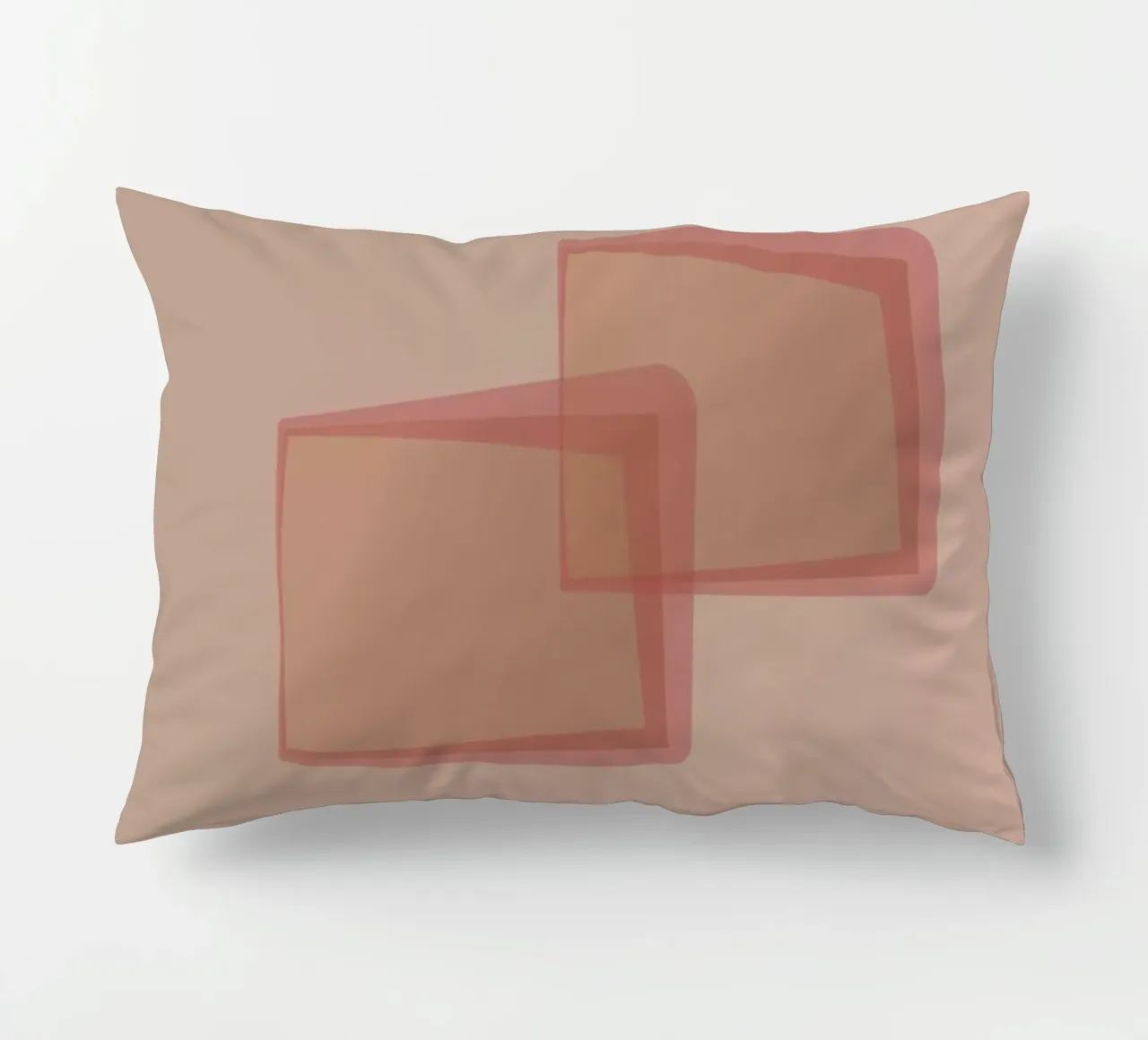 Abstract pattern with rectangles. In pink, rose and purple. decorative cushion by Something for you