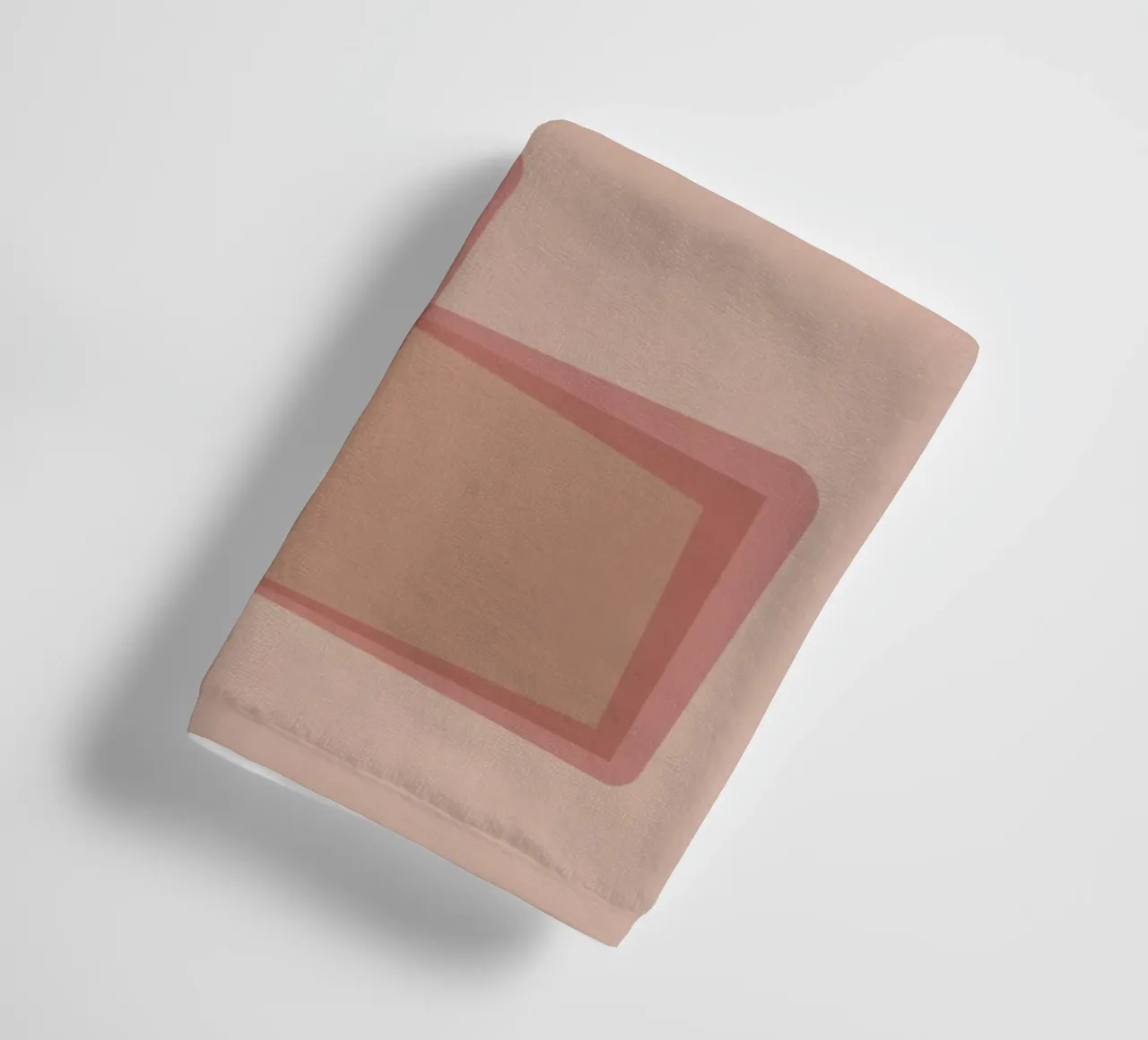 Abstract pattern with rectangles. In pink, rose and purple. towel by Something for you