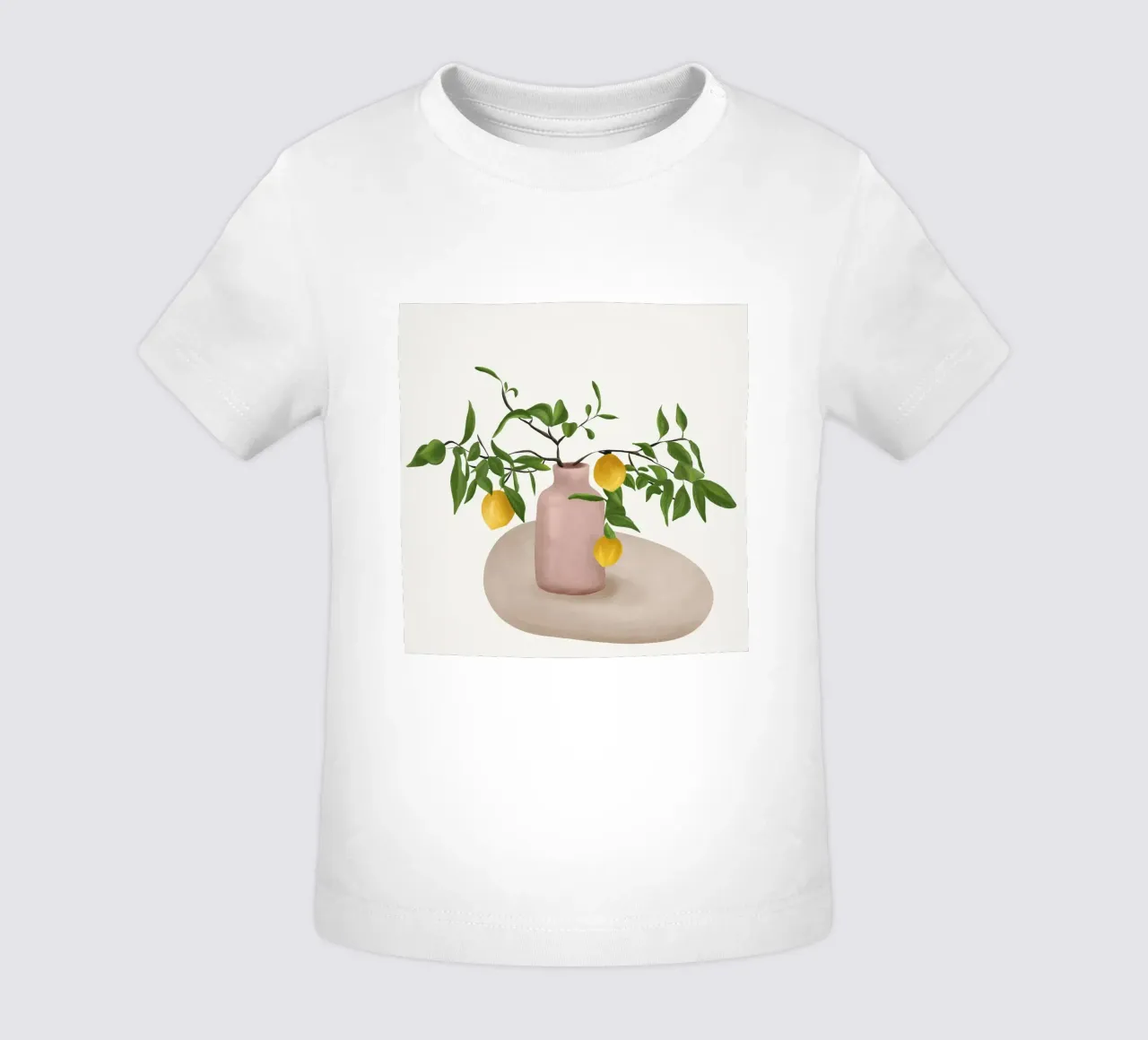 Lemon Branches maglietta neonato da cityart