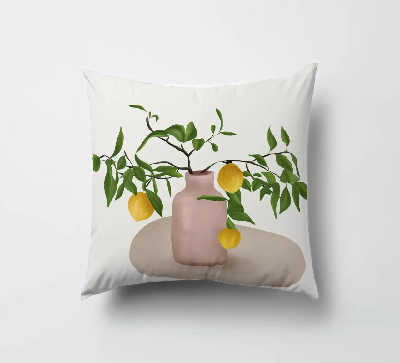 Lemon Branches cuscino da cityart