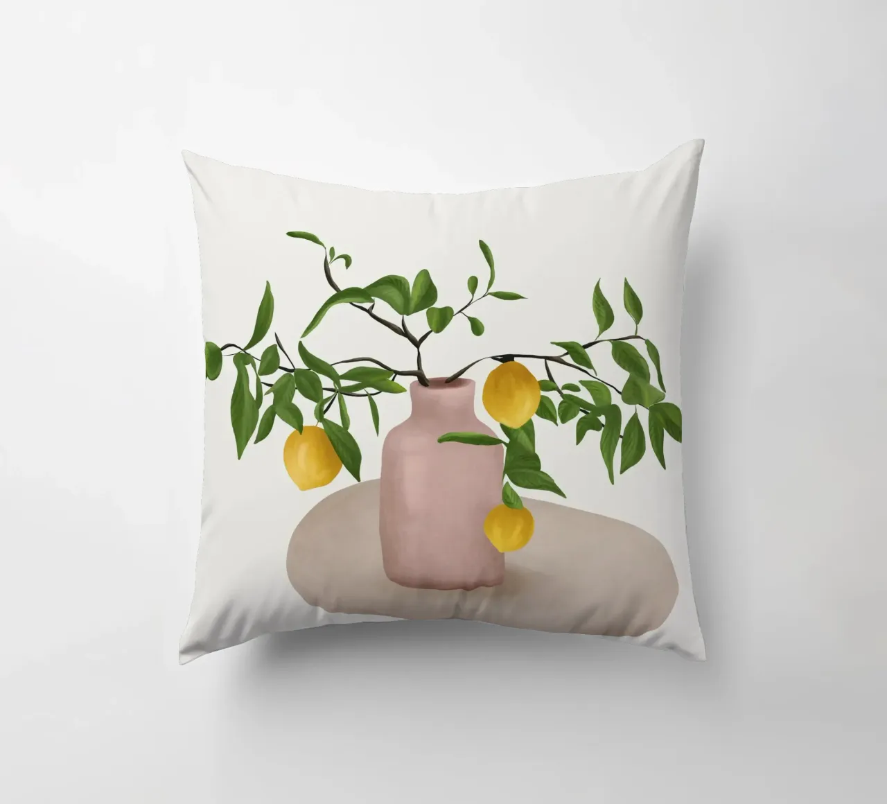 Lemon Branches cuscino da cityart