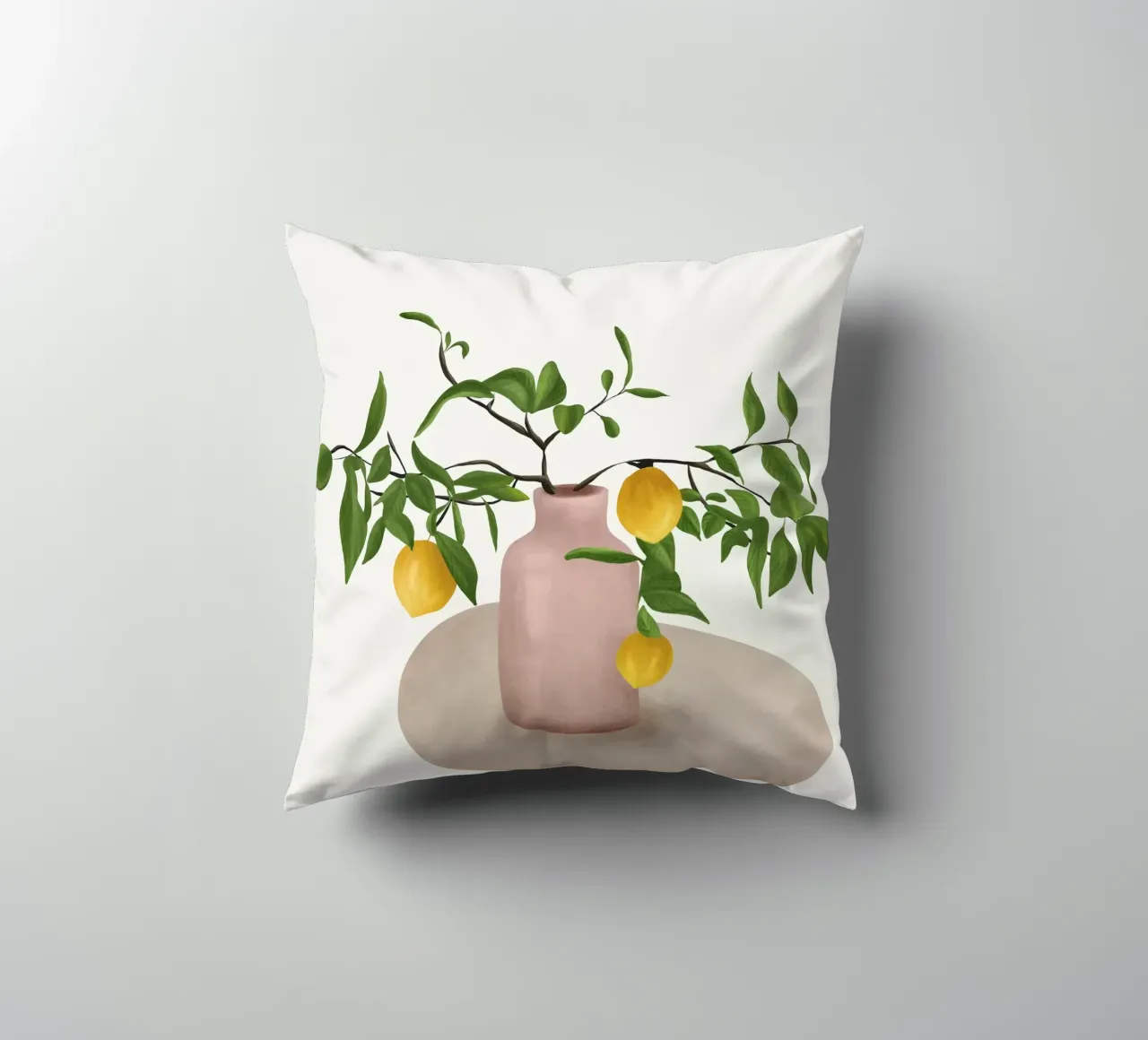 Lemon Branches cuscino da cityart