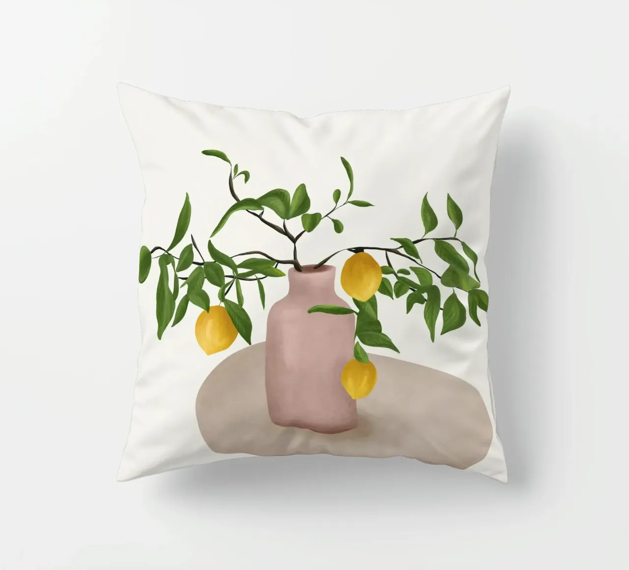 Lemon Branches cuscino da cityart