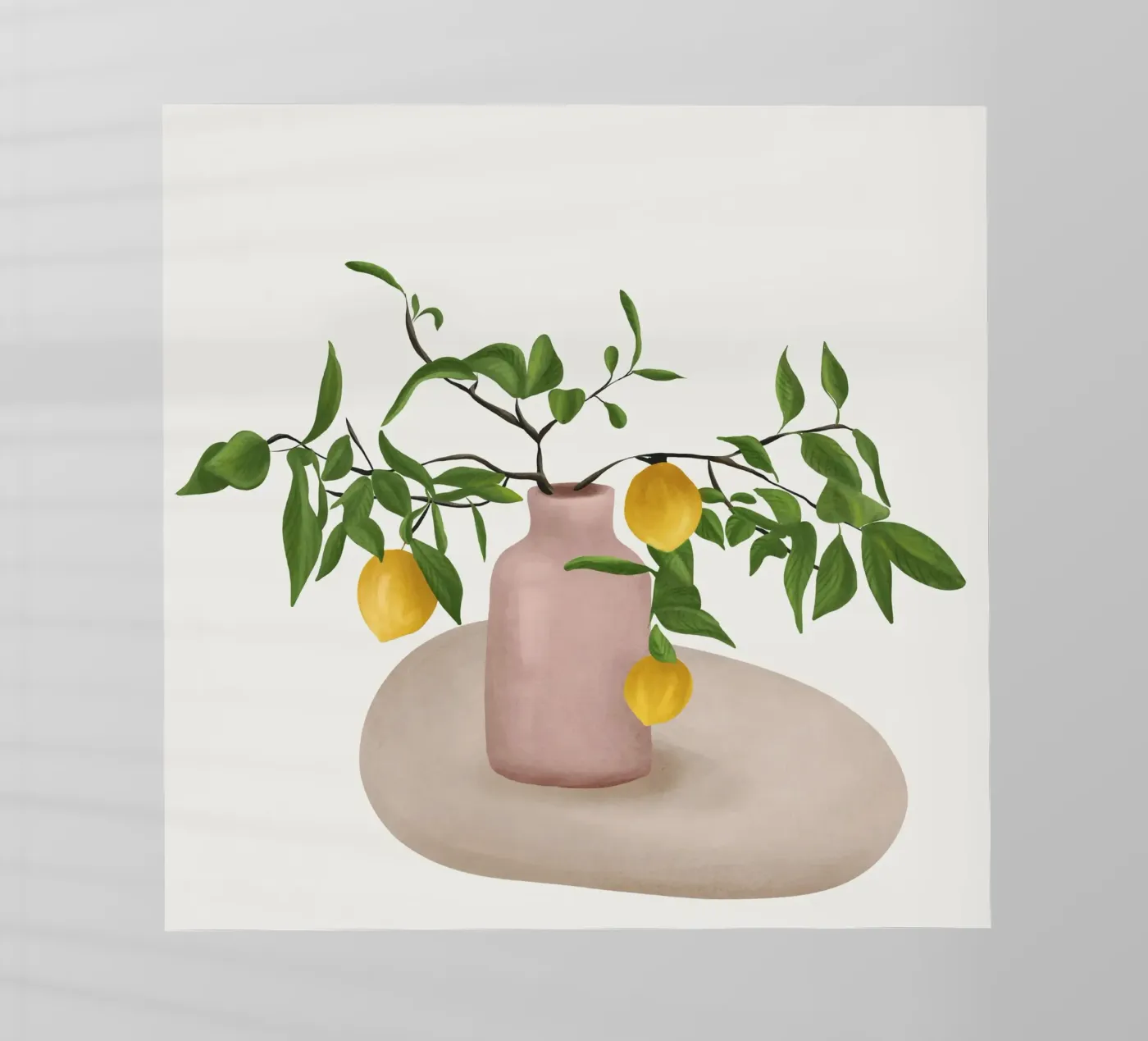 Lemon Branches pellicola backlit da cityart