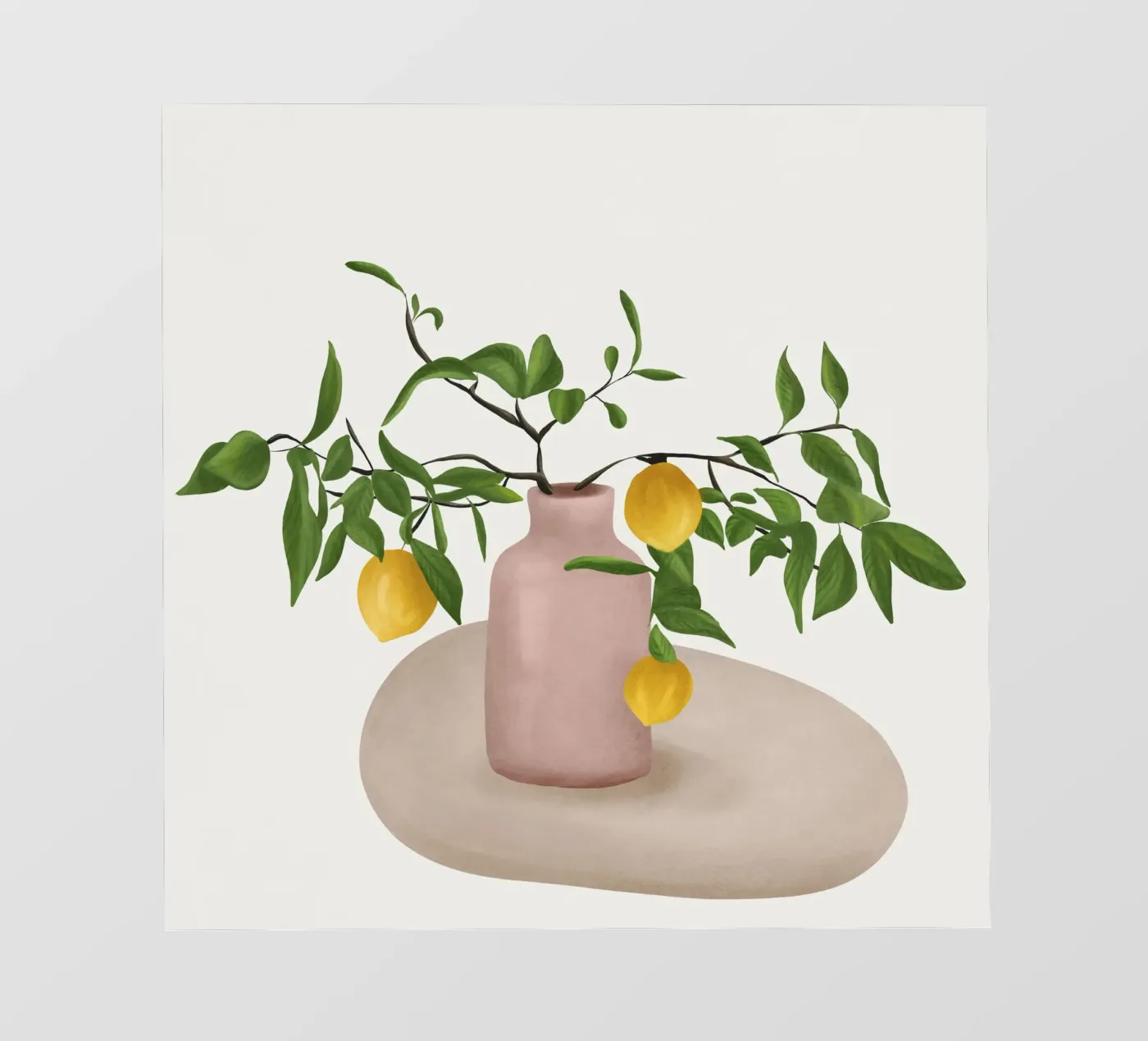 Lemon Branches pellicola backlit da cityart