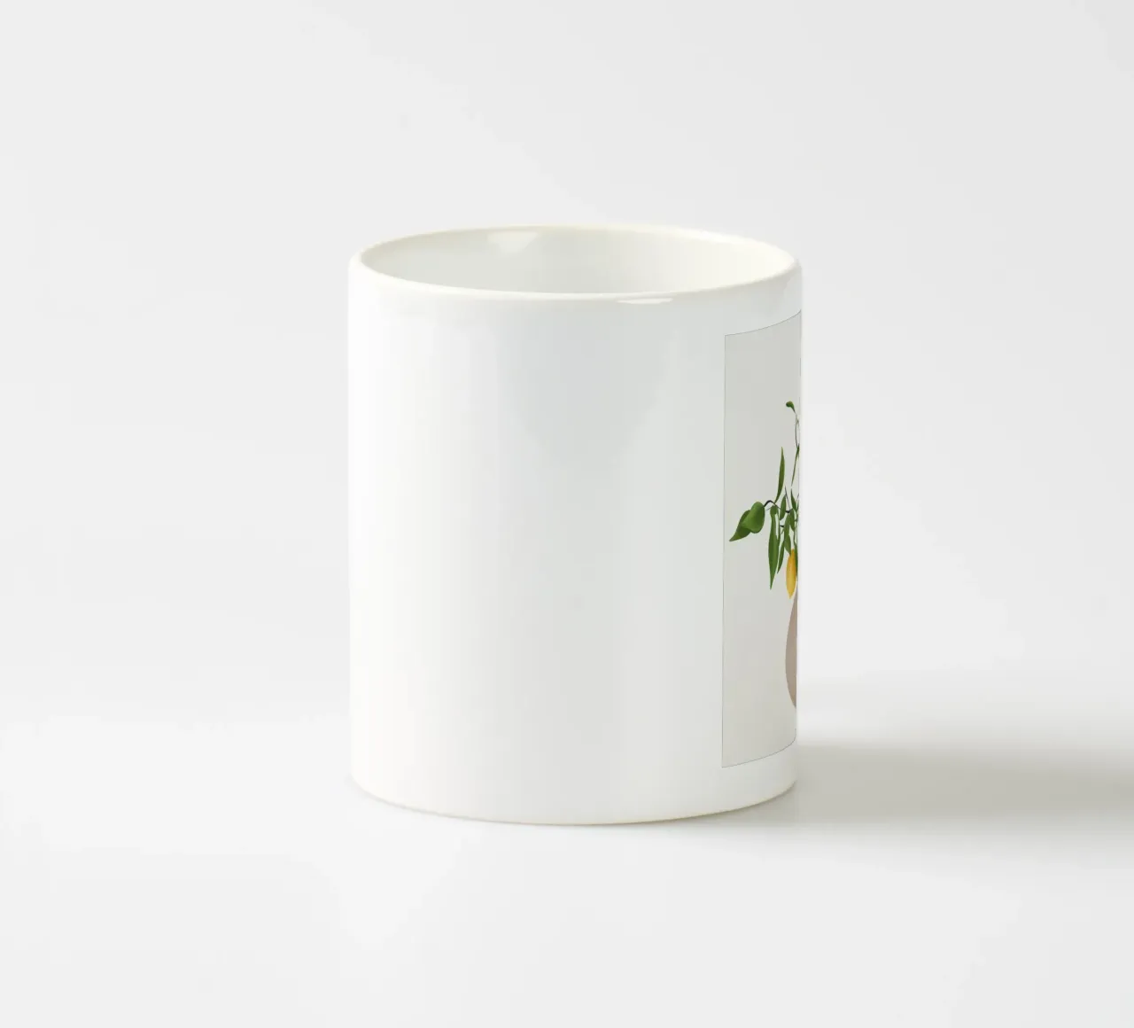 Lemon Branches tazza in ceramica da cityart