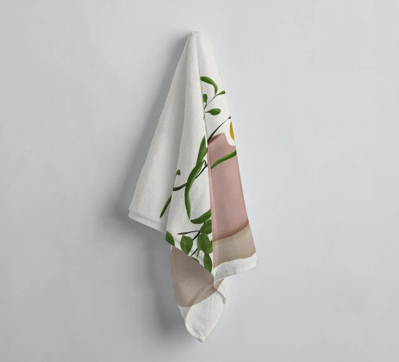 Lemon Branches asciugamano da bagno da cityart