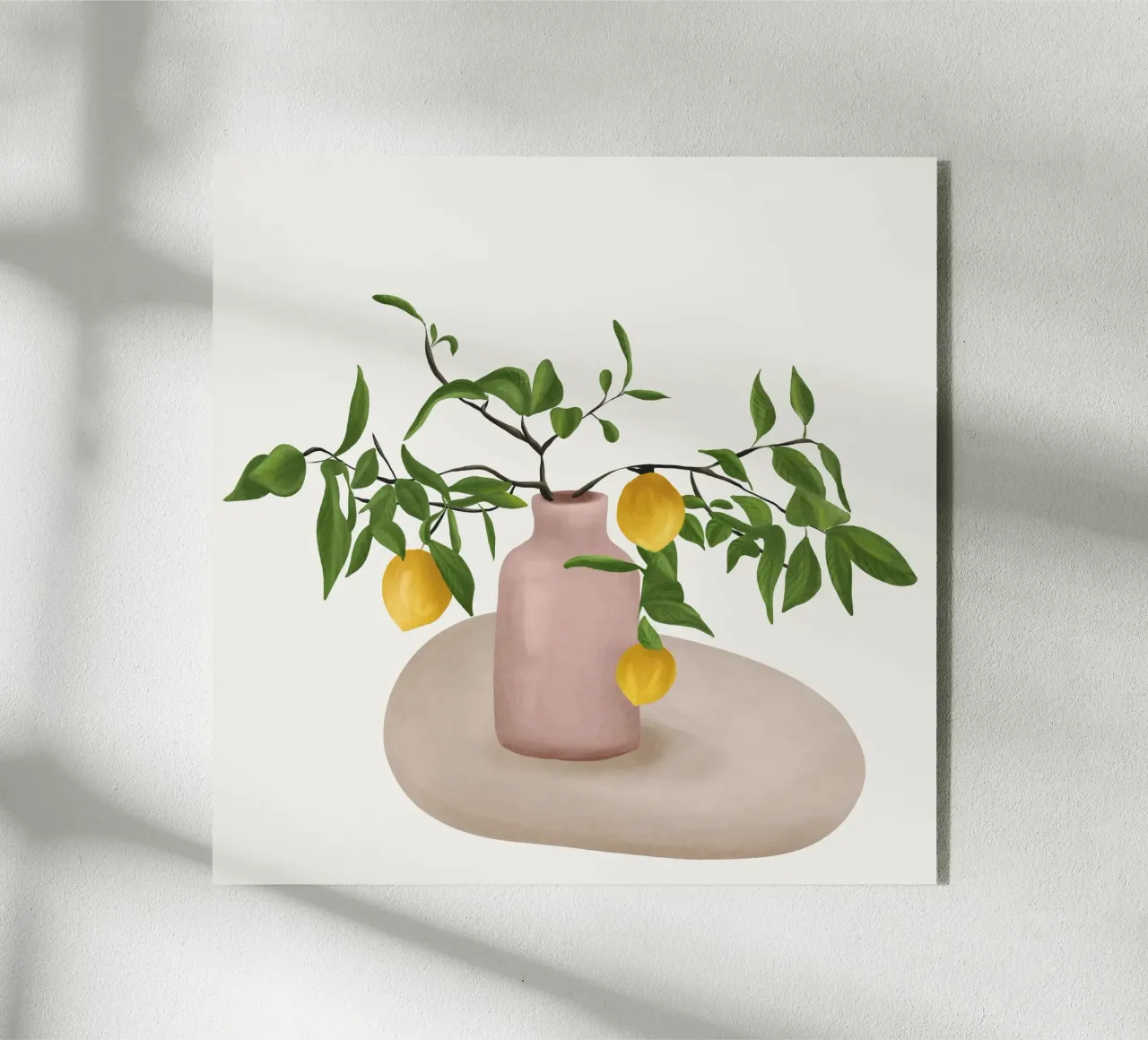 Lemon Branches plexiglass da cityart