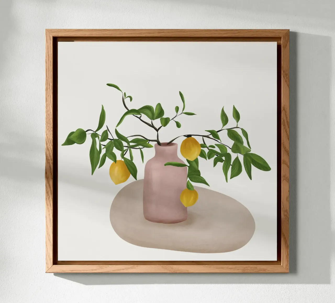 Lemon Branches alluminio dibond da cityart