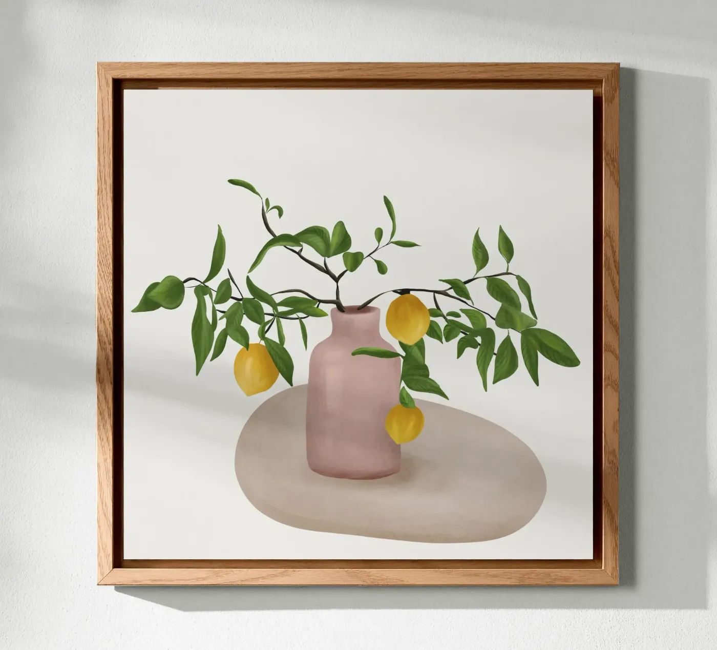 Lemon Branches alluminio dibond da cityart